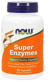 Superenzyme Spijsverteringsenzymen 90 Capsules NOW FOODS